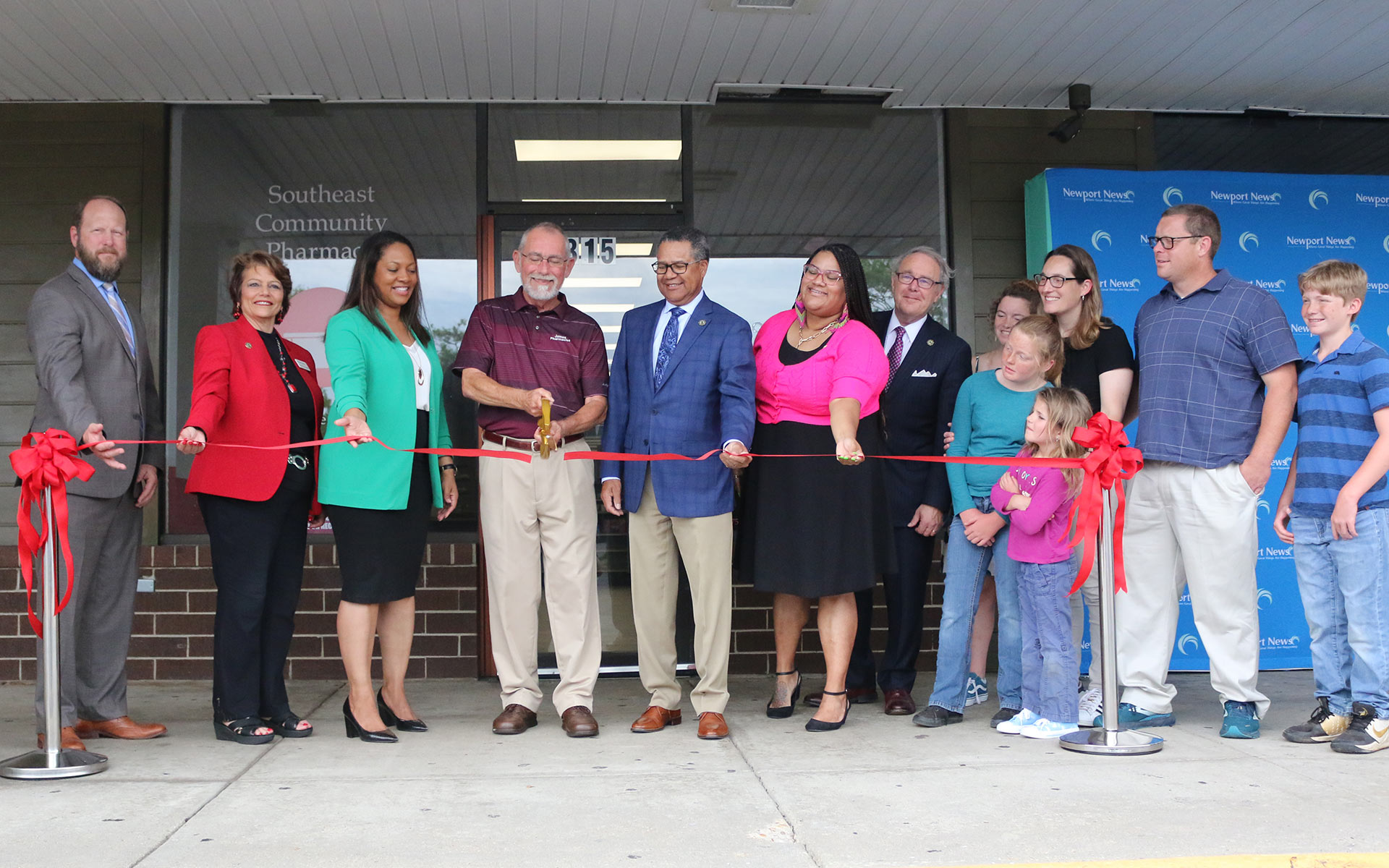 Southeast Community Pharmacy Ribbon Cutting - Newport News