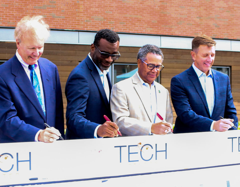 Tech Center Beam Signing - Building II Newport News