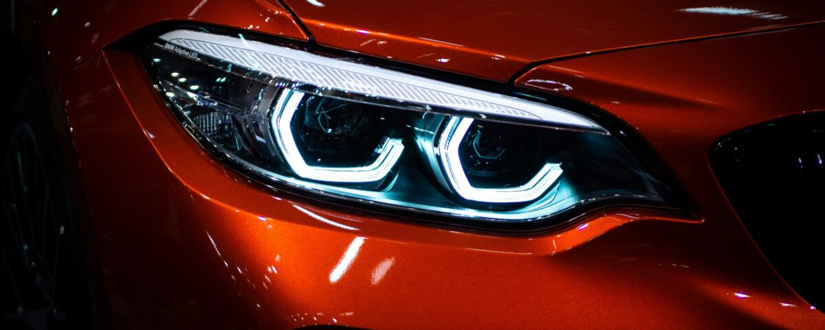 closeup of car