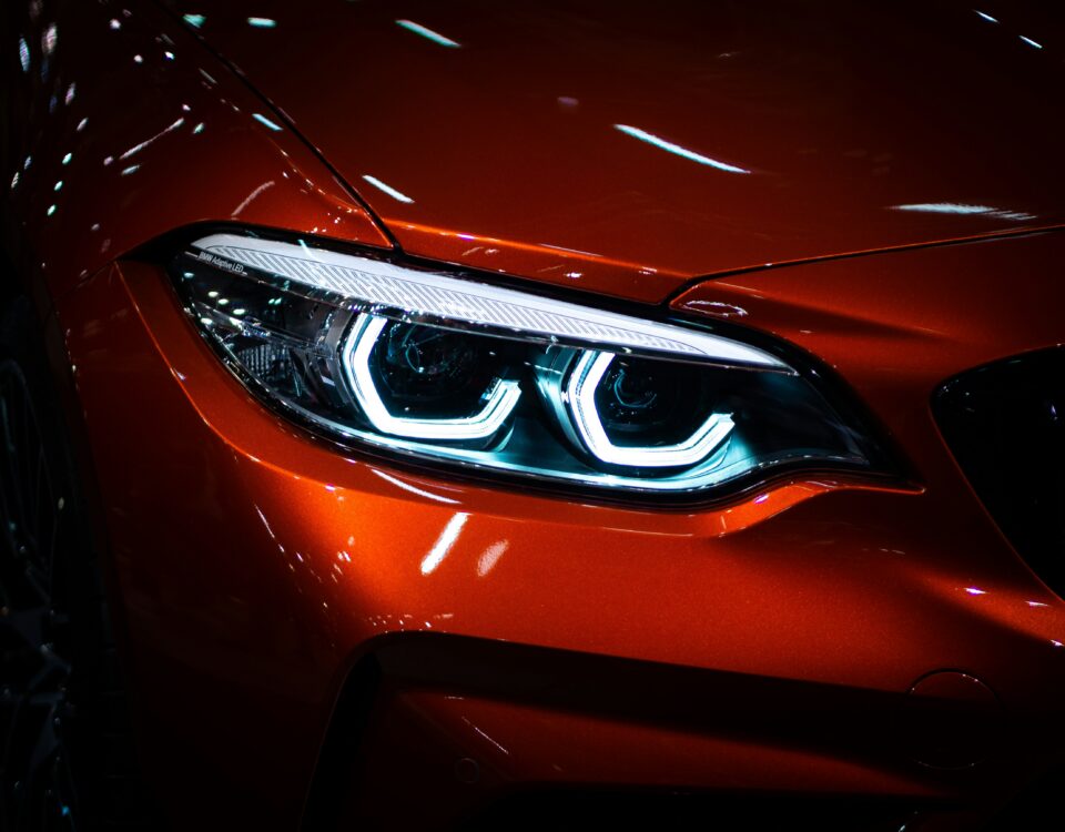 closeup of car