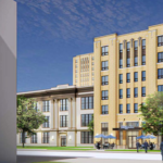 Navy housing rendering